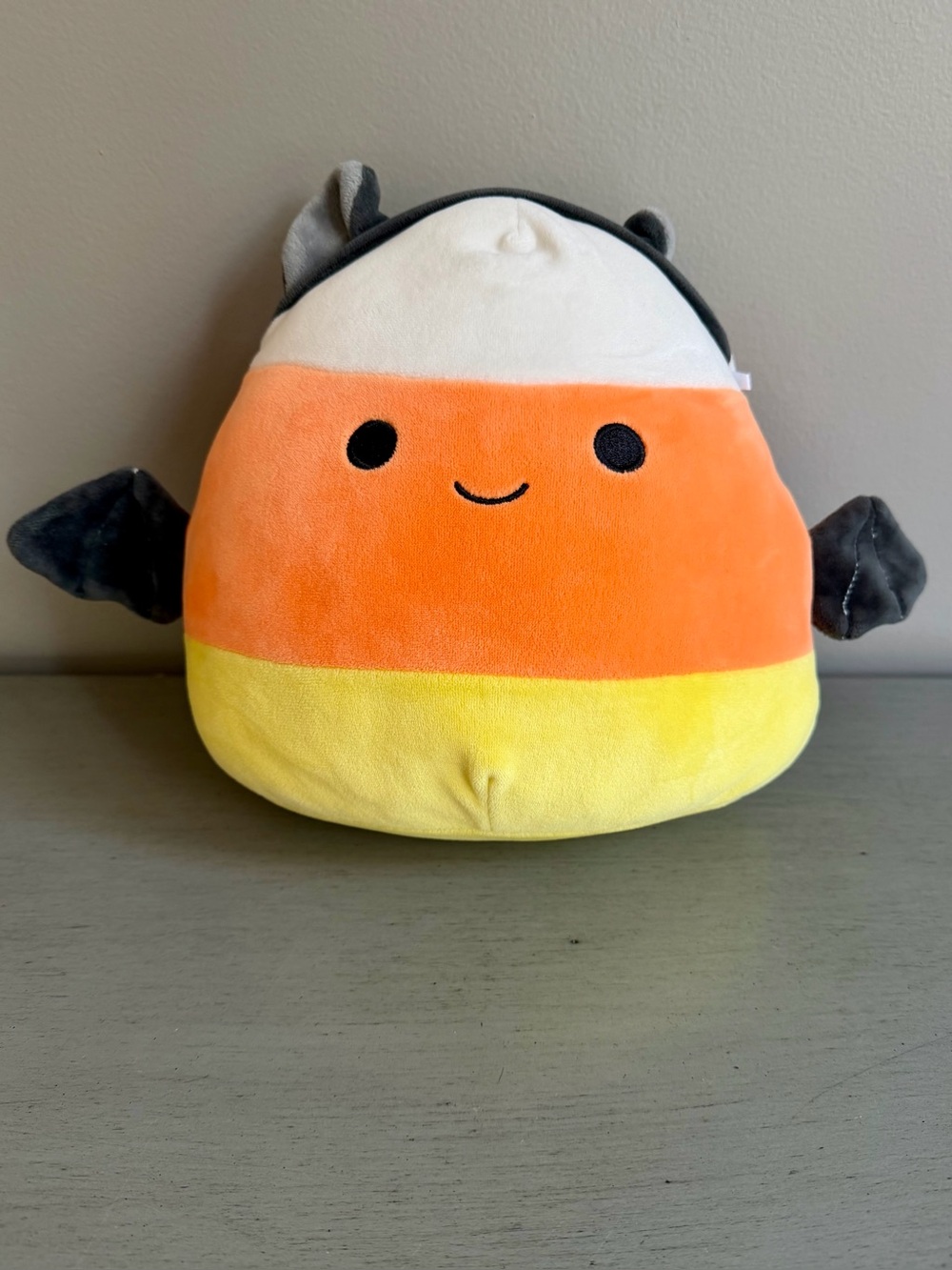 Halloween Squishmallow Kellytoy Candy Corn Bat Wing Ear DELIE 8" Plush Toy 2022